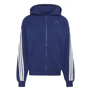Full zip hoodie adidas 3-Stripes image-0