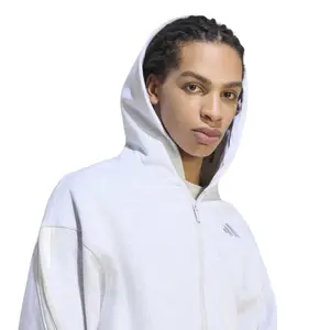 Full zip hoodie adidas 3-Stripes image-4