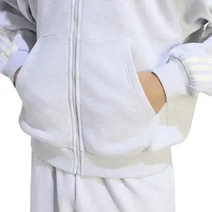 Full zip hoodie adidas 3-Stripes image-5