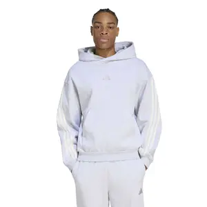 Sweatshirt med huva adidas 3-Stripes image-1