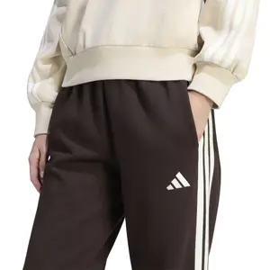 Öppen mudd joggingbyxor dam adidas Essentials 3-Stripes Fleece image-4