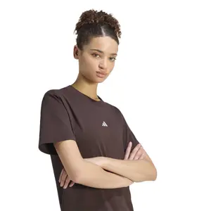 T-shirt i bomuld til kvinder adidas Essentials Small Logo image-3