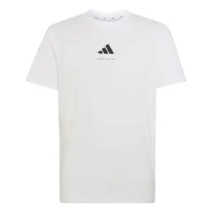T-shirt de jersey para criança adidas Slogan Single image-1