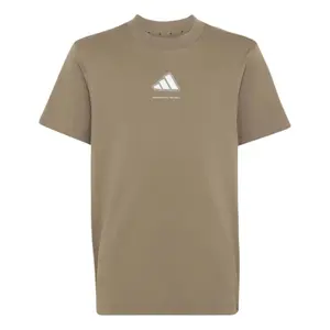 T-shirt de jersey para criança adidas Slogan Single image-1