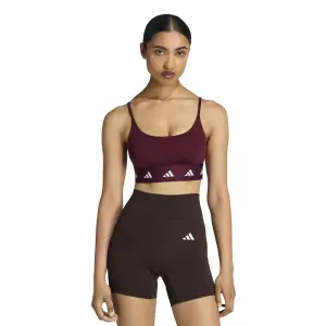 Brassière maintien léger femme adidas Logo Light image-1