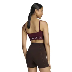 Brassière maintien léger femme adidas Logo Light image-4