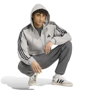 Pantalon de jogging tapered adidas Essentials 3-Stripes Fleece Cuffed image-2