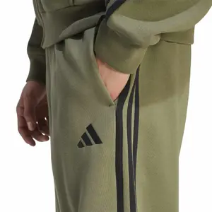 Tapered joggingsbyxor adidas Essentials 3-Stripes Fleece Cuffed image-4