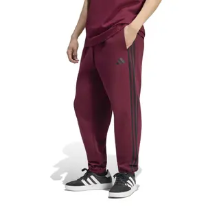 Pantaloni sportivi tapered adidas Essentials 3-Stripes Fleece Cuffed image-1