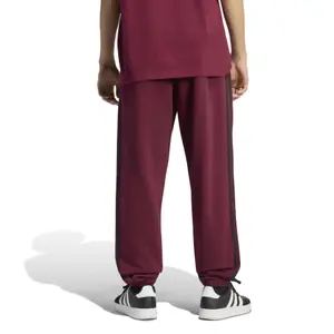 Pantaloni sportivi tapered adidas Essentials 3-Stripes Fleece Cuffed image-3
