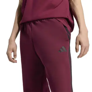 Pantaloni sportivi tapered adidas Essentials 3-Stripes Fleece Cuffed image-4
