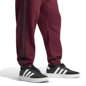 Pantaloni sportivi tapered adidas Essentials 3-Stripes Fleece Cuffed image-5