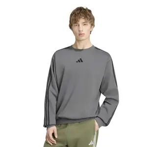 Fleece-Sweatshirt adidas Essentials 3-Stripes image-1