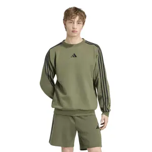 Fleece-Sweatshirt adidas Essentials 3-Stripes image-1