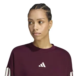 Sweatshirt polaire femme adidas Essentials 3-Stripes image-4