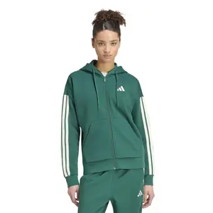 Veste de survêtement à capuche zippé femme adidas Essentials 3-Stripes image-1