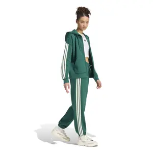 Veste de survêtement à capuche zippé femme adidas Essentials 3-Stripes image-2