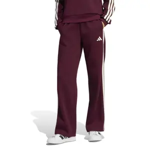 Pantaloni da jogging con orlo aperto donna adidas Essentials 3-Stripes Fleece image-1