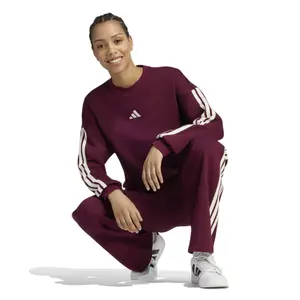 Pantaloni da jogging con orlo aperto donna adidas Essentials 3-Stripes Fleece image-2
