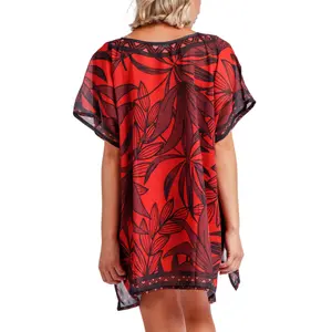 Women's beach kaftan Admas Sunset Palm image-1