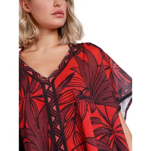 Women's beach kaftan Admas Sunset Palm image-4