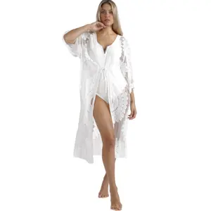 Women's beach kaftan Admas Flower