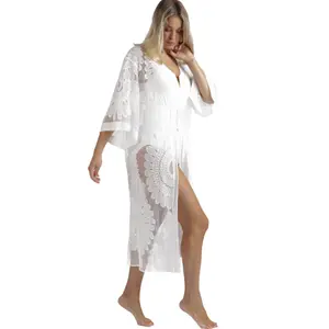 Women's beach kaftan Admas Flower image-2