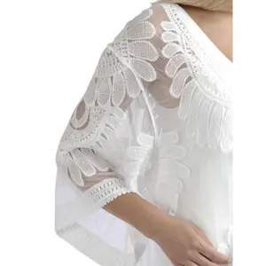Women's beach kaftan Admas Flower image-4