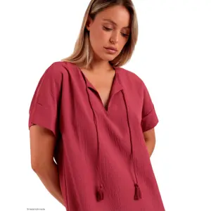 Γυναικείο φόρεμα Admas Linen Style image-3