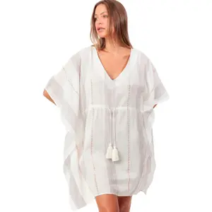 Women's beach kaftan Admas Blanco