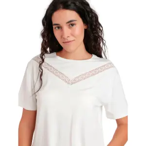 Γυναικείο T-shirt Admas Chest Lace image-3