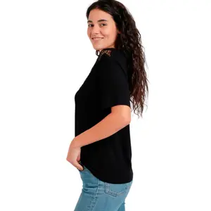 Γυναικείο T-shirt Admas Chest Lace image-2