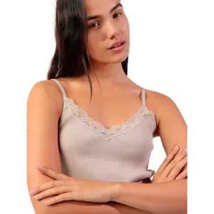 Γυναικείο αμάνικο μπλουζάκι Admas Romantic Rib image-3