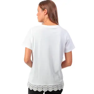 Γυναικείο T-shirt Admas Guipur And Embroidery image-1
