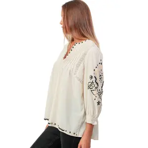 Blusa a tre quarti donna Admas Mexican image-2