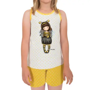 Pyjama débardeur et short fille Admas Bee-Loved image-0
