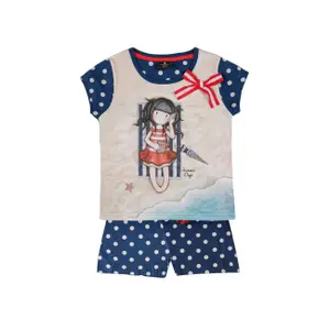 Pyjama T-shirt en Short Meisje Admas Summer Days Santoro image-2
