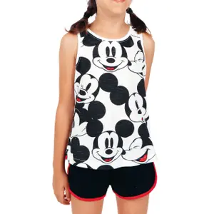 Pyjama débardeur et short fille Admas Mickey Heads Disney image-2