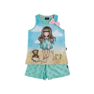 Pyjama débardeur et short fille Admas Hello Summer Santoro image-1