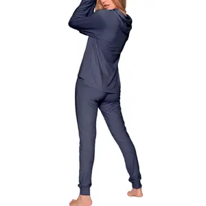 Damen Hoodie-Pyjama mit Hose Admas Make It Happen image-1