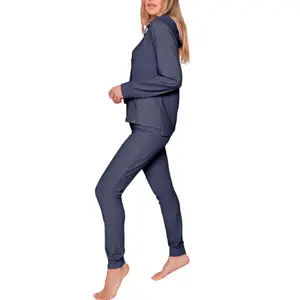 Damen Hoodie-Pyjama mit Hose Admas Make It Happen image-2