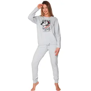 Pigiama felpa e pantaloni donna Admas First Dates Disney image-0