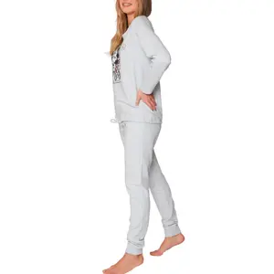 Pigiama felpa e pantaloni donna Admas First Dates Disney image-2