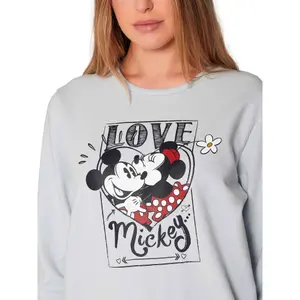 Pigiama felpa e pantaloni donna Admas First Dates Disney image-3