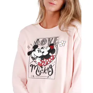 Pigiama felpa e pantaloni donna Admas First Dates Disney image-3