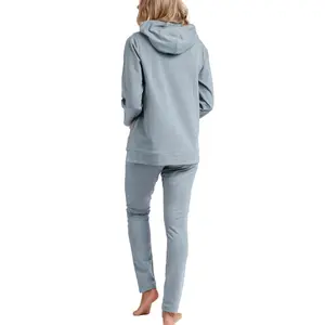 Completo pigiama con felpa con cappuccio e pantaloni donna Admas Comfort Home image-1
