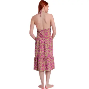 Women’s Mid-Length Backless Summer Dress Admas image-1
