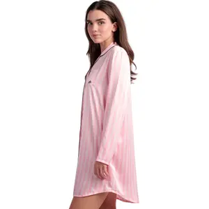 Chemise de nuit manches longues femme Admas Barbie Elegant image-2
