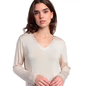 Long Sleeve Nightdress Women Admas Lisos image-3