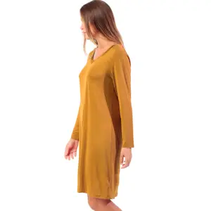 Long Sleeve Nightdress Women Admas Lisos image-2
